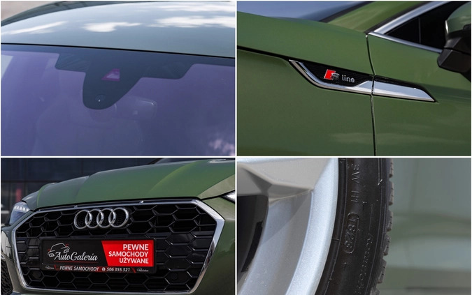 Audi A5 cena 152900 przebieg: 125431, rok produkcji 2022 z Chodzież małe 781